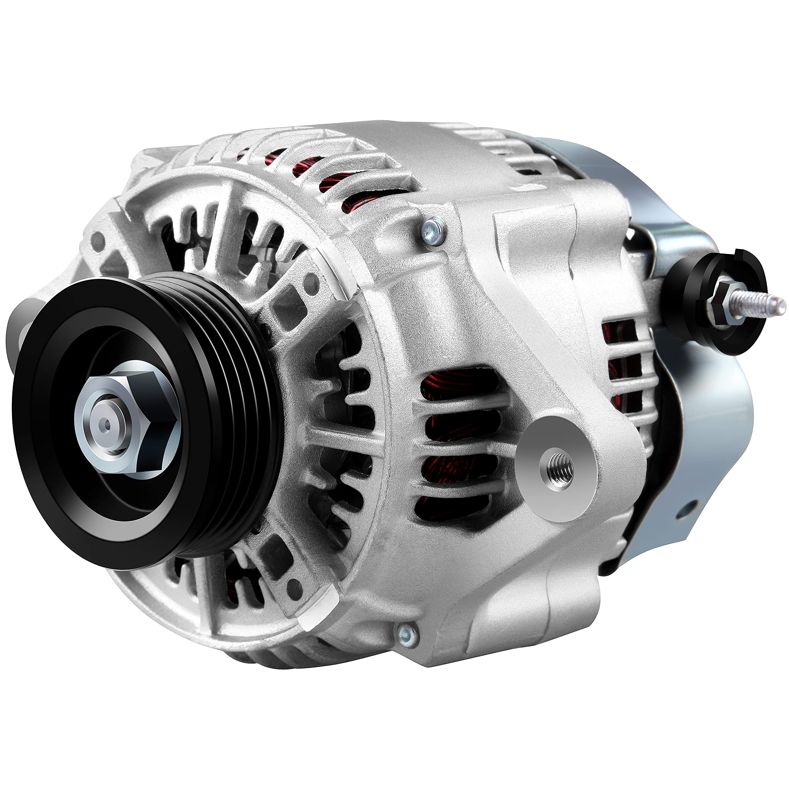 GDSMOTU 80 Amp/12 Volt Alternator Replacement for Suzuki for Grand Vitara 1999-2004, High Output Alternator Replaces OE 334-1426 102211-1430 400-52341