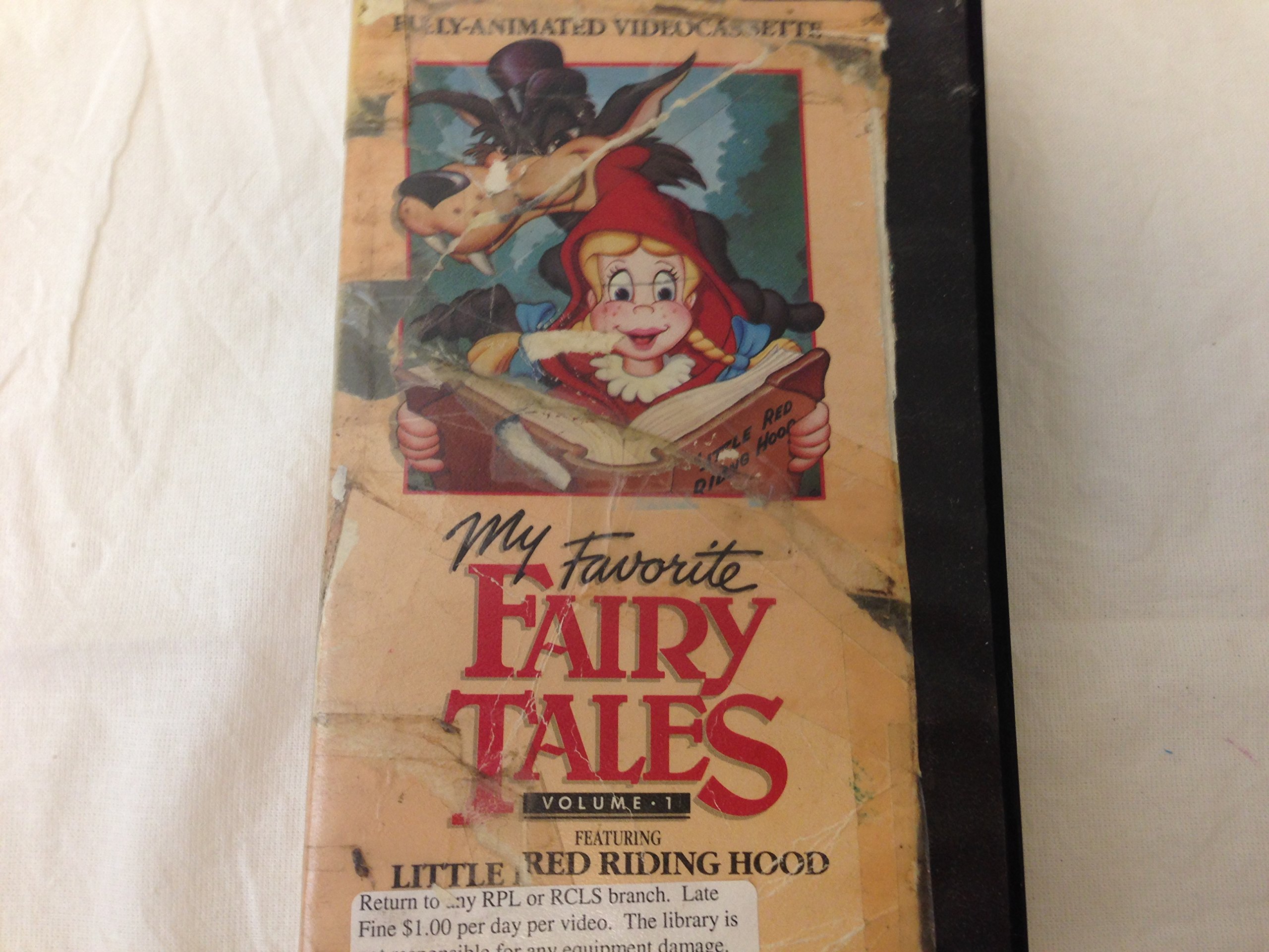 特撮 Read-with-me Fairy Tales Amazon.com: My Favorite Fairy Tales (VHS) Volume 1 - Little
