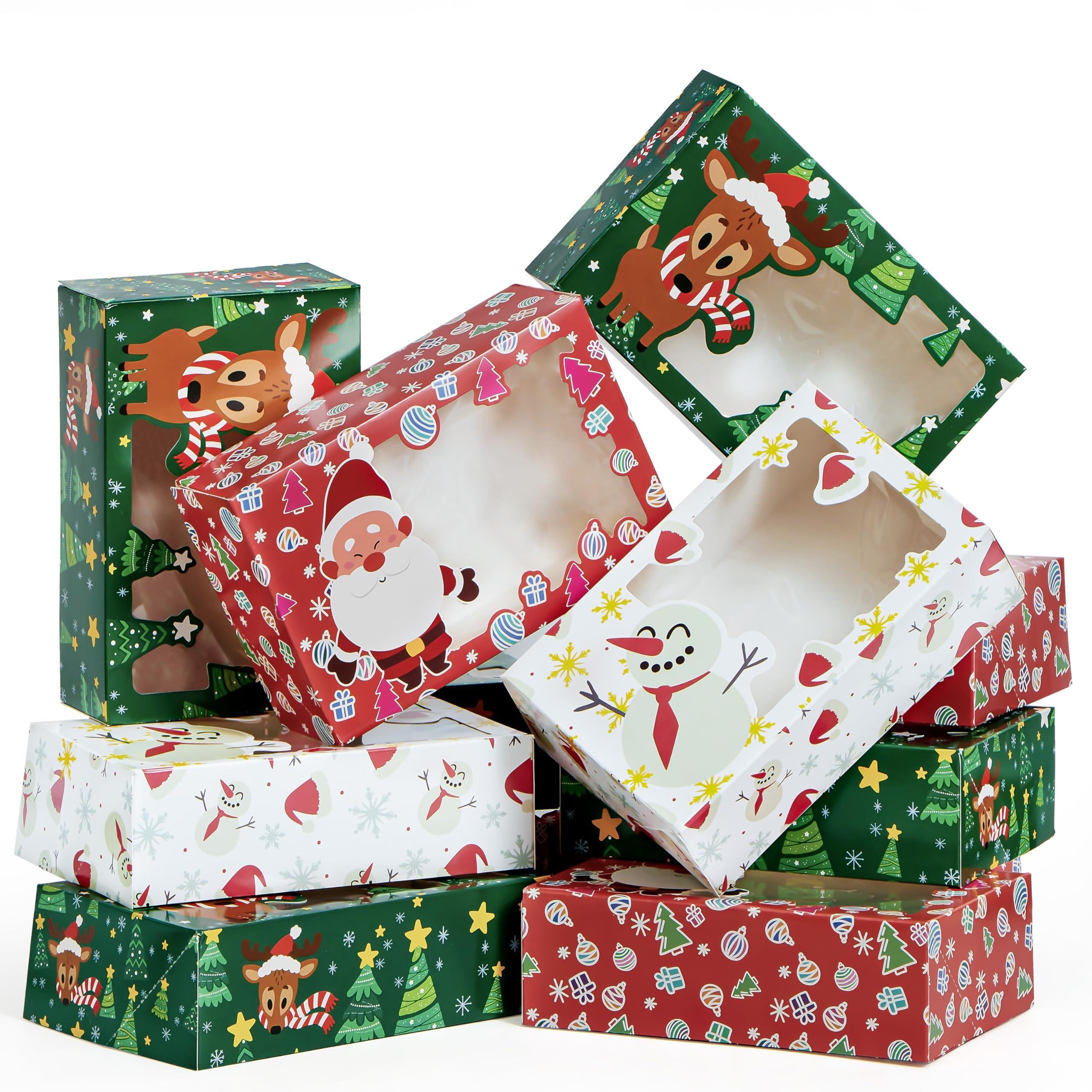 Amazon.com: JOYIN 24 PCS Christmas Foil Treats Cookie Gift Boxes