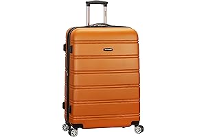 Melbourne Hardside Expandable Spinner Wheel Luggage in ORANGE