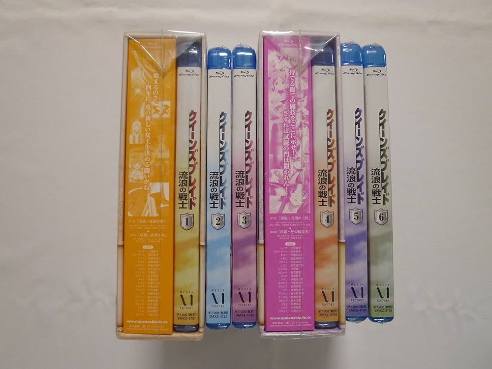 クイーンズブレイド 流浪の戦士+玉座を継ぐ者 初回版 Blu-ray 全巻セット 91dEI18orhL._UF350,350_QL80_.jpg