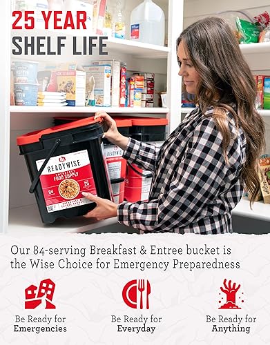 Miniatura 3 de Wise Company Breakfast Entrée. Kit de alimentos "Grab and Go". 84 unidades