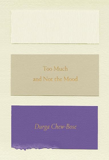 Too Much And Not The Mood: Essays