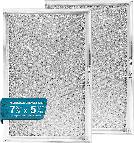 Miniatura 7 de Frigidaire 5304464105, 5304509444, 5304478913 Filtro de grasa para microondas 5-116 x 7-58 x 18 pulgadas (empaquetado en caja) (paquete de 4)