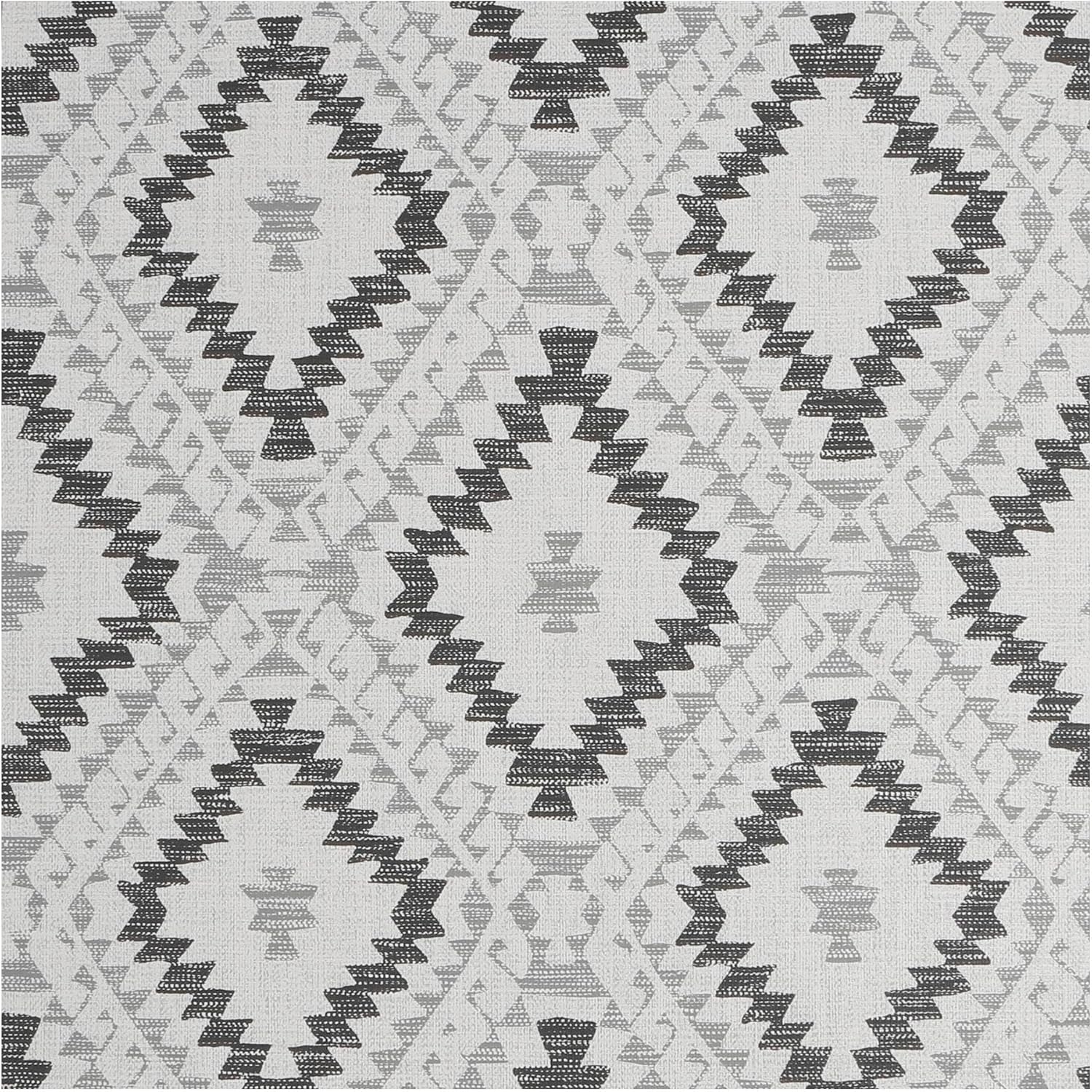 Graham & Brown Aztec Geo Mono Wallpaper