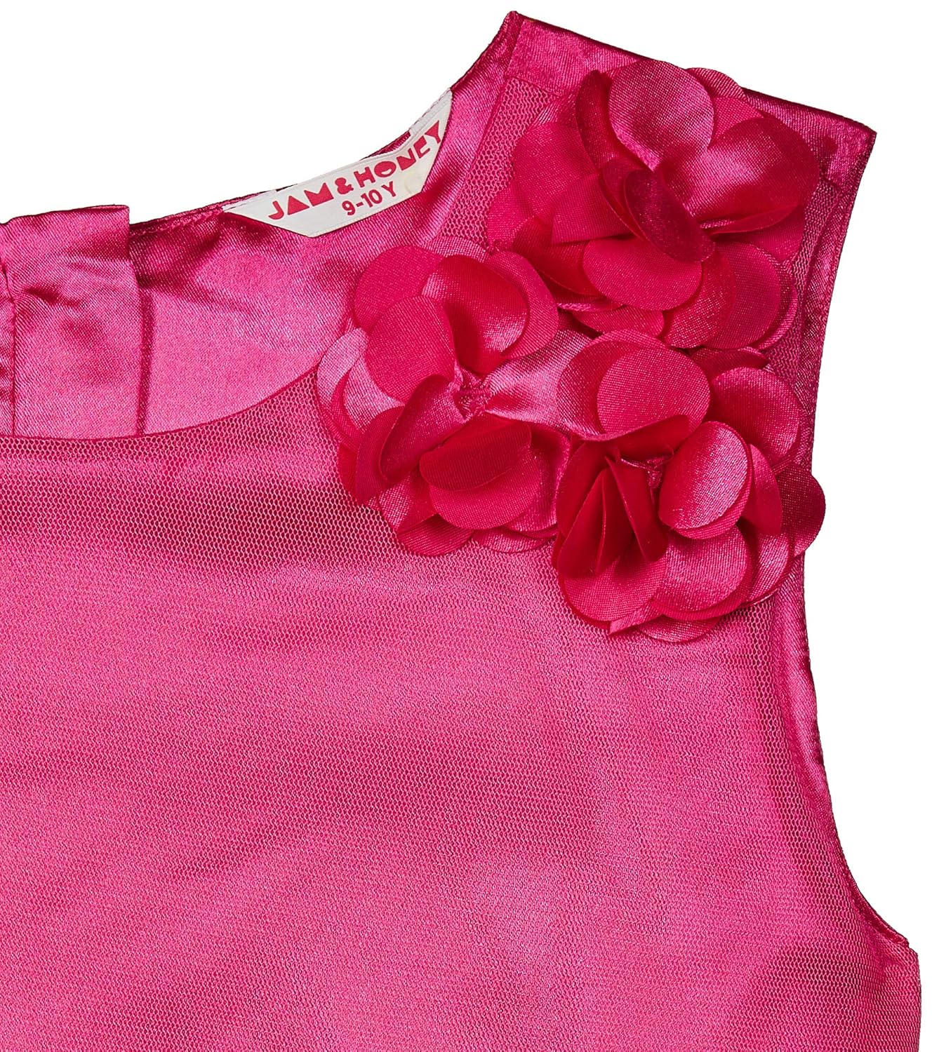 Amazon Brand - Jam & Honey Girls 100% Cotton Solid Regular Fit Sleeveless Dress offers donot miss 3 Amazon Brand - Jam & Honey Girls 100% Cotton Solid Regular Fit Sleeveless Dress offers donot miss