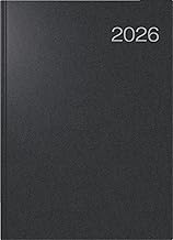 rido/idé Buchkalender Mod. Conform '26 | A4, Kunststoff, schwarz