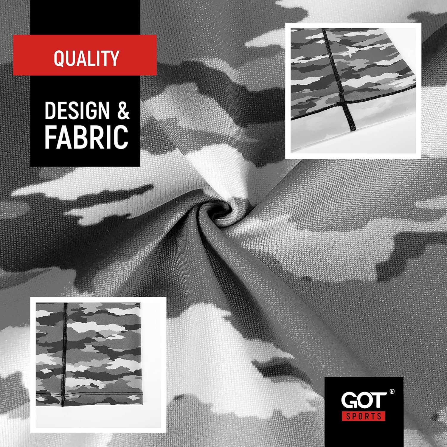 GOT Sports UPF 50+ Fishing Neck Gaiter - UV Face Mask Sun Protection for Men & Women - Camo SPF Face Cover Gator - Image 5