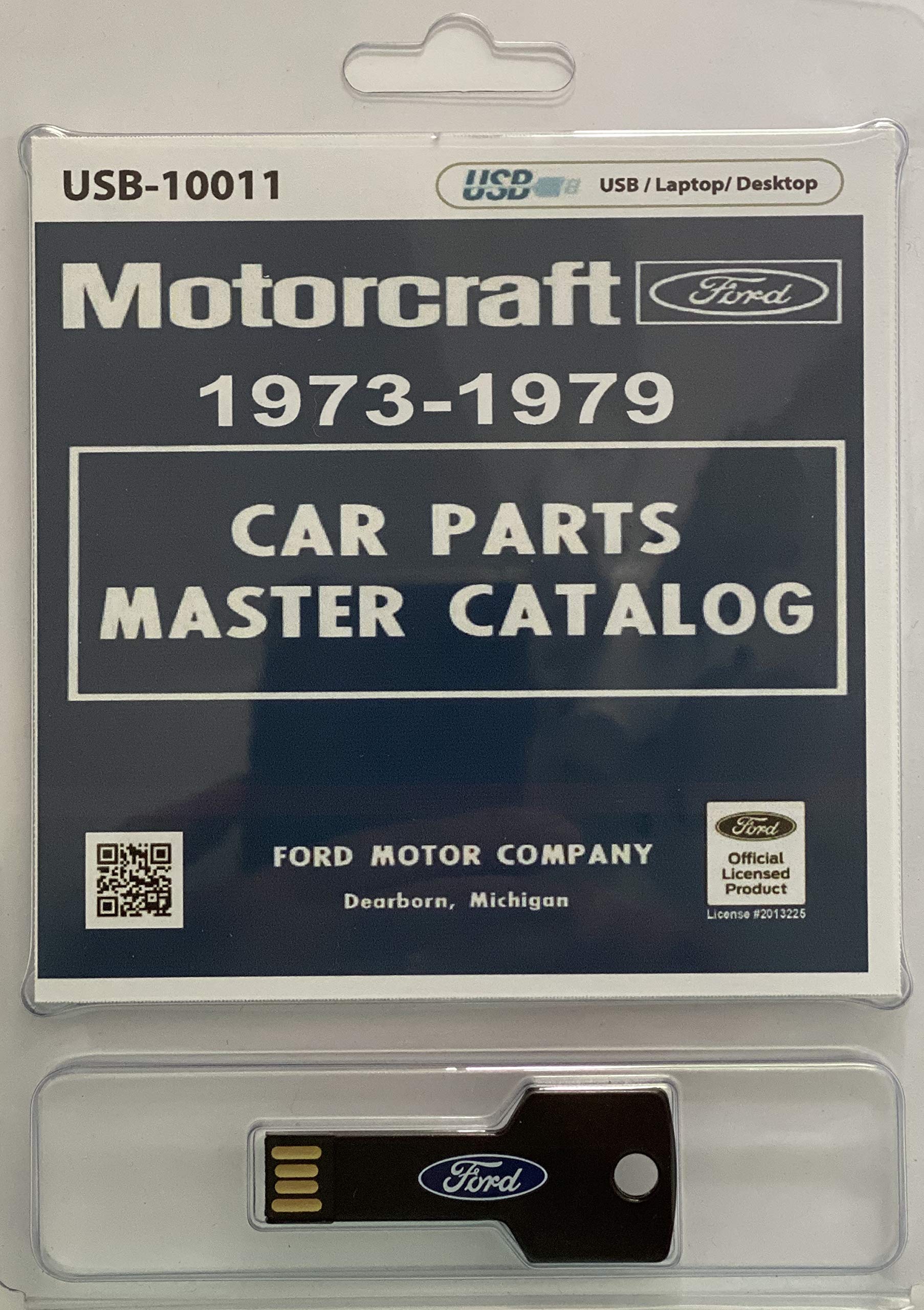 1973-79 Ford Car Master Parts and Accessories Catalog (USB)