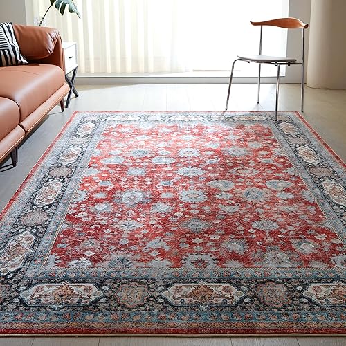 Miniatura 218 de Rugcomf Tapete para puerta interior, 2 x 3, lavable a máquina, tapete antideslizante de pelo bajo, para entrada, cocina, puerta principal, entrada