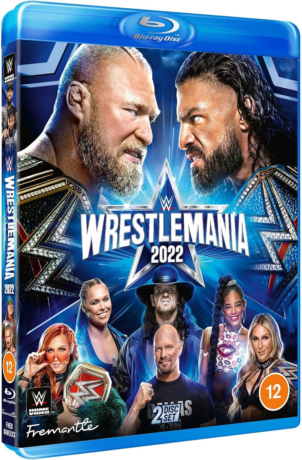 WWE WrestleMania 38 Blu-Ray