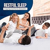 Vista 7 de Utopia Bedding - Protector de colchón de tamaño individual impermeable, paquete de 14 unidades, funda de colchón de rizo de 200 GSM, funda de cama