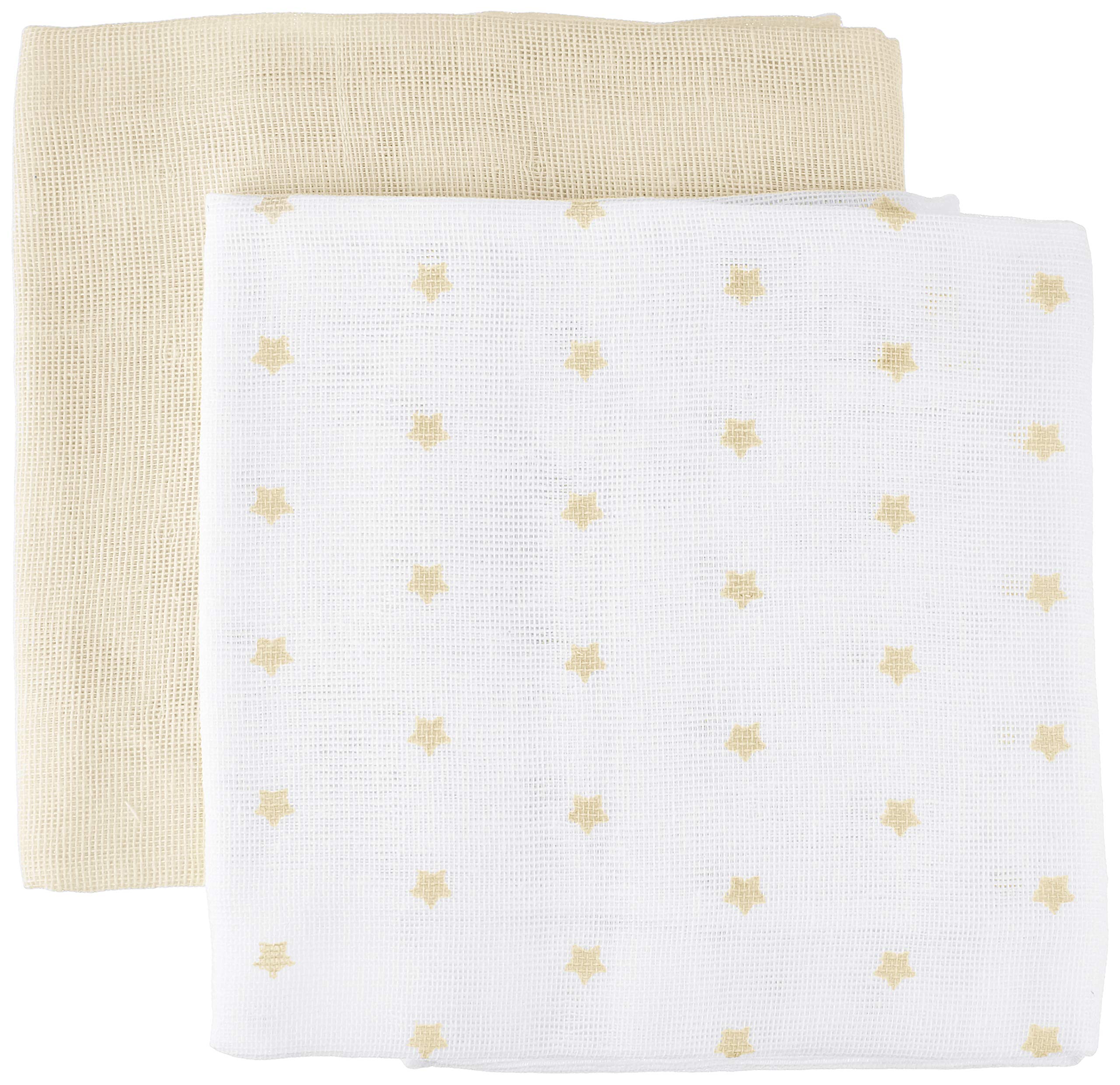 Mi Casa Paño INF.45 x 45 Stars Natural 2U