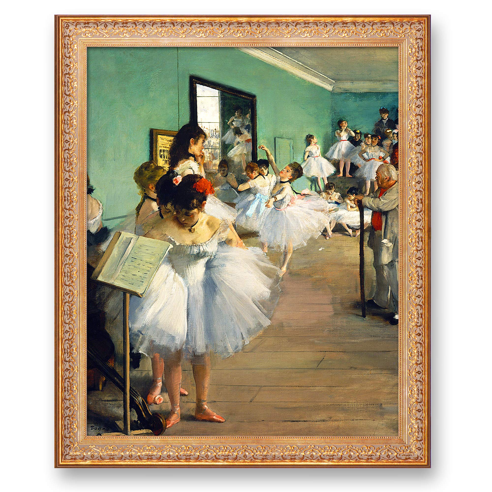 Degas vintage ART poster【踊り子】 Degas vintage ART poster