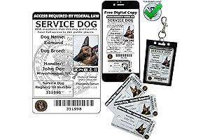 ActiveDogs Service Dog Essential Kit with Key Tags & Digital ID