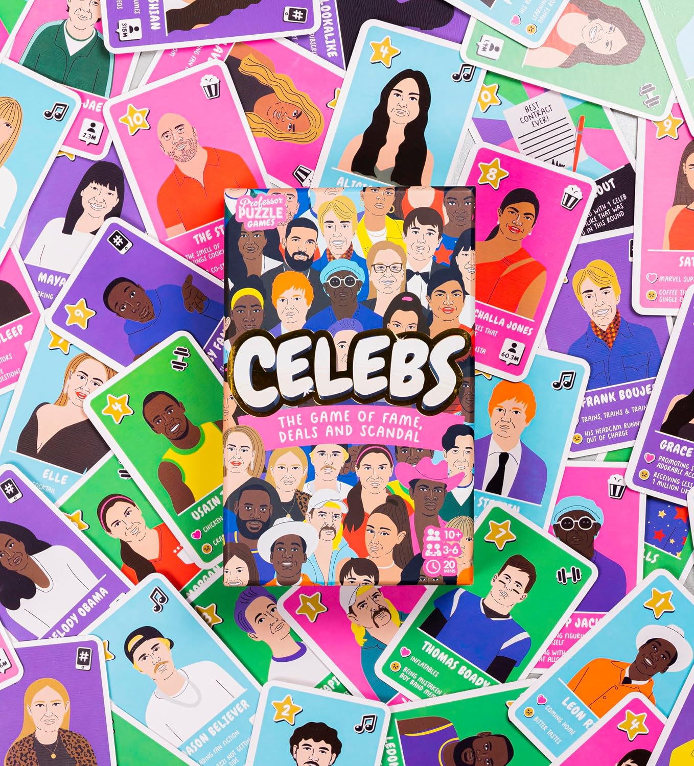 Professor Puzzle Celebs Game