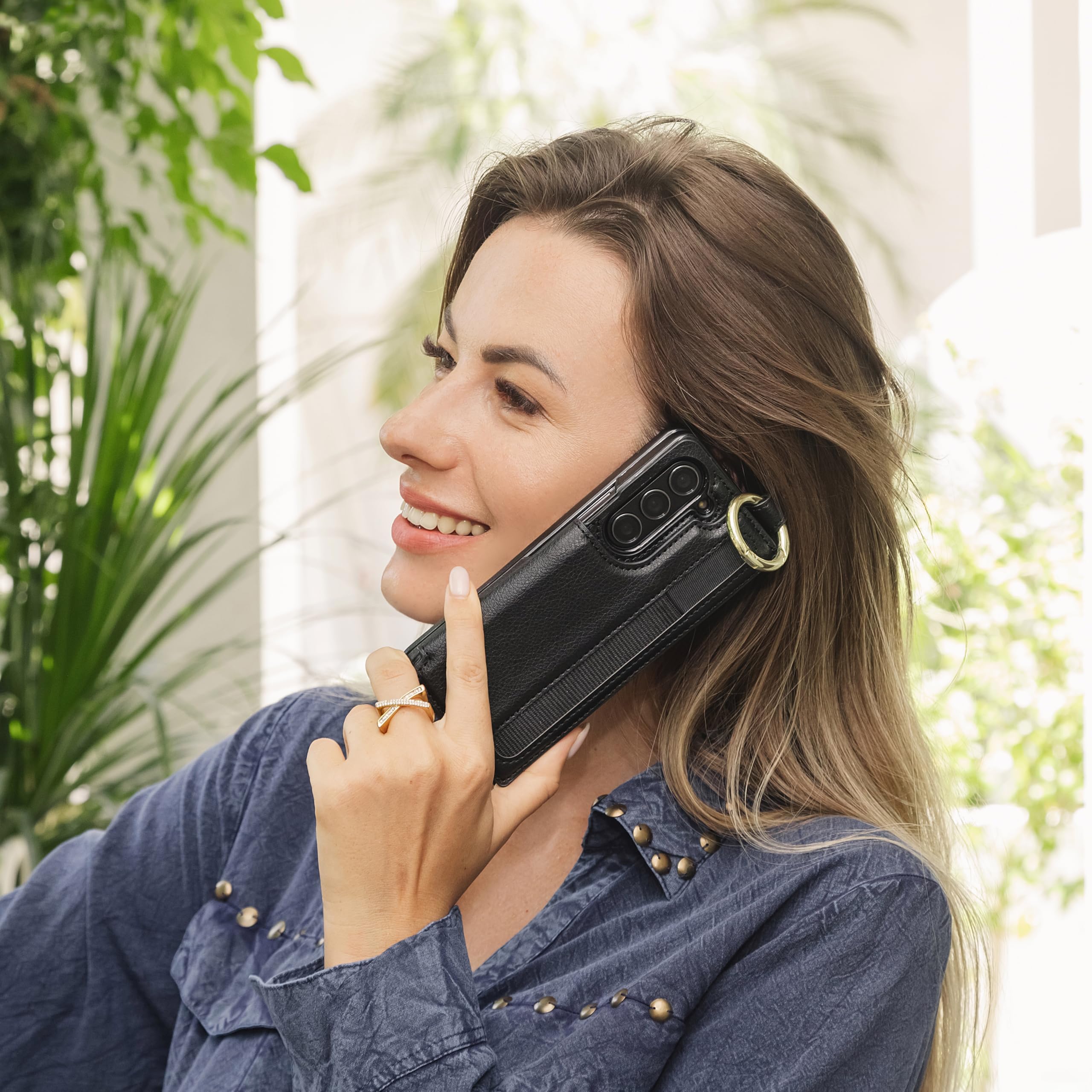 Etui portfelowe na telefon komórkowy Samsung Galaxy Z Fold 8 Ultra z uchwytem na długopis S i uchwytem na kartę kredytową, przegródką na gotówkę, przednią osłoną ekranu ze szkła hartowanego i