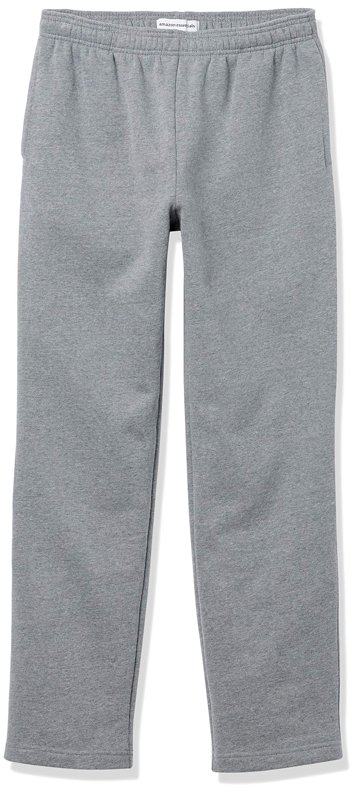 Amazon Essentials Pantalones Deportivos de Forro Polar con Parte Inferior Abierta (Disponibles en Tallas Grandes y Largos Especiales) Hombre