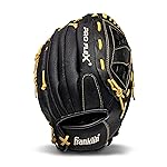 Franklin Sports Pro Flex Right Hand Throw Glove, 12 1/2-Inch, Black/Brown