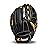 Franklin Sports Pro Flex Right Hand Throw Glove, 12 1/2-Inch, Black/Brown