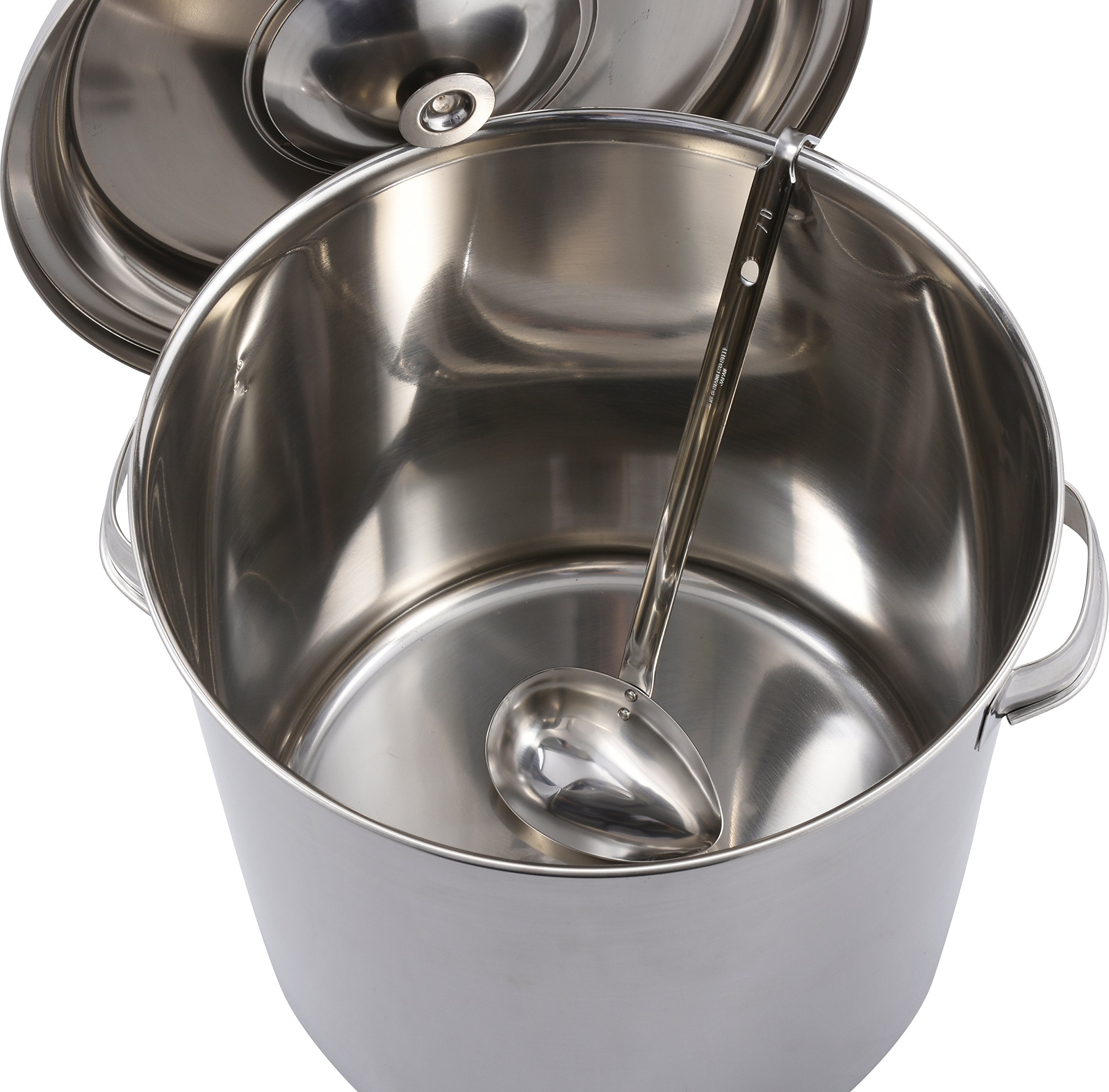 Wahei Freiz AD-015 Kitchen Tool Ladle Soup Ladle, Ajido, 2.4 fl oz (70 cc), Side Opening, 18-8 Stainless Steel, Made in Japan