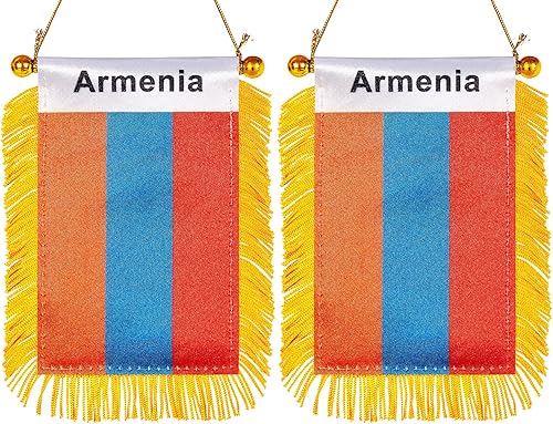 Miniatura 42 de ZXvZYT Bandera argentina colgante de ventana argentina de 3 x 5 pulgadas, mini banderas argentinas para decoración de espejo retrovisor, con ventosa