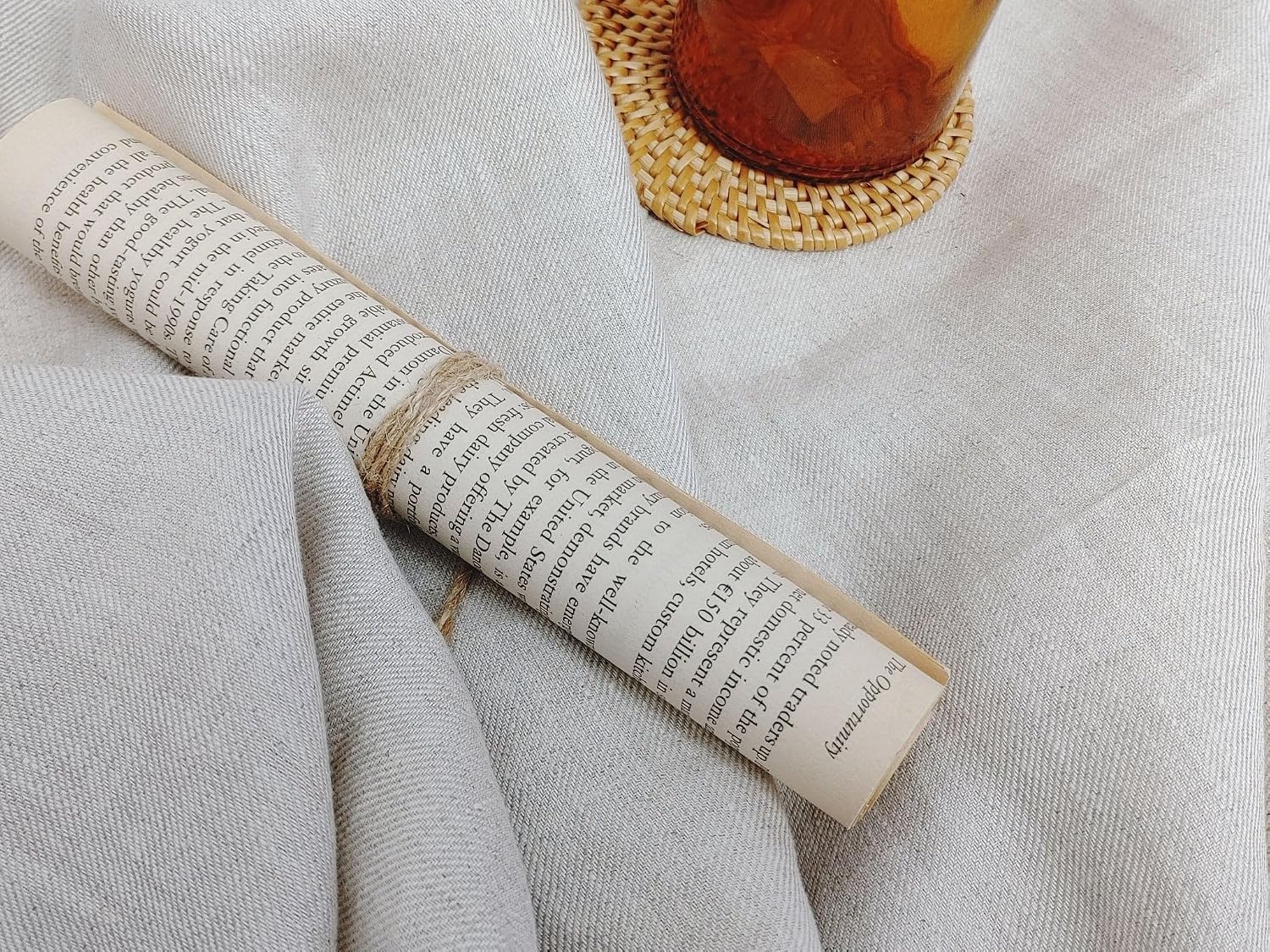Classic Linen Twill Fabric: 100% Pure Linen, Medium Weight 7490 7615 7254 7255 7256 Green