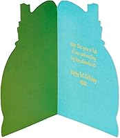 Vista 2 de American Greetings Tarjeta de primer cumpleaños para niño (dinosaurio)