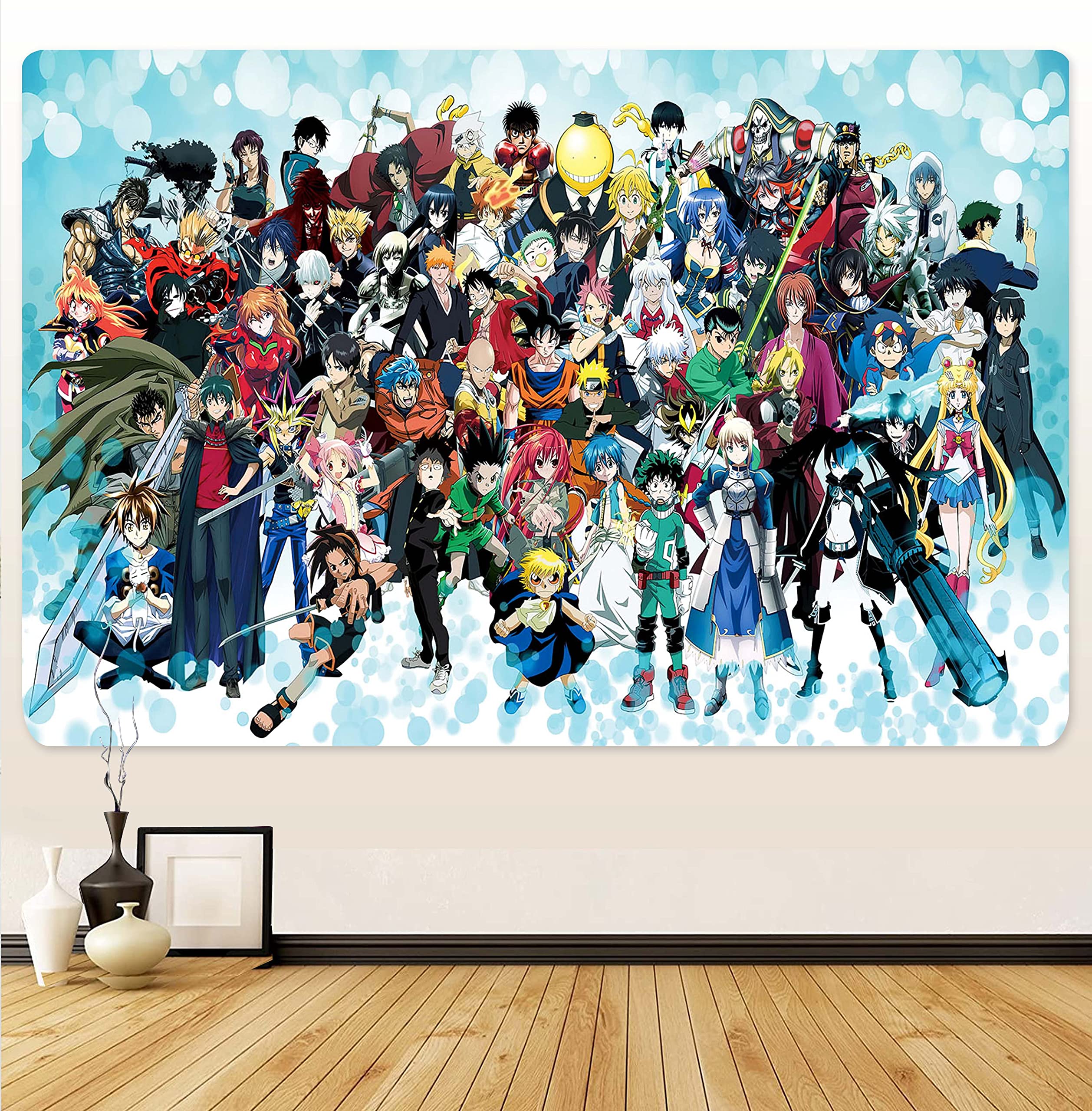 Aeiniweraabbcc XGATML Raging Rhino Japanese Anime Tapestry Poster Wall