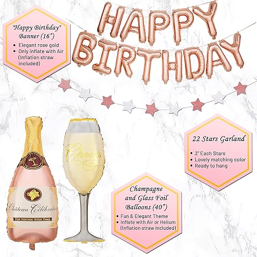 Miniatura 3 de PartyHooman Decoraciones de cumpleaños número 30 para mujer con banda de cumpleaños número 30 y tiara de diamantes de imitación | Globos de