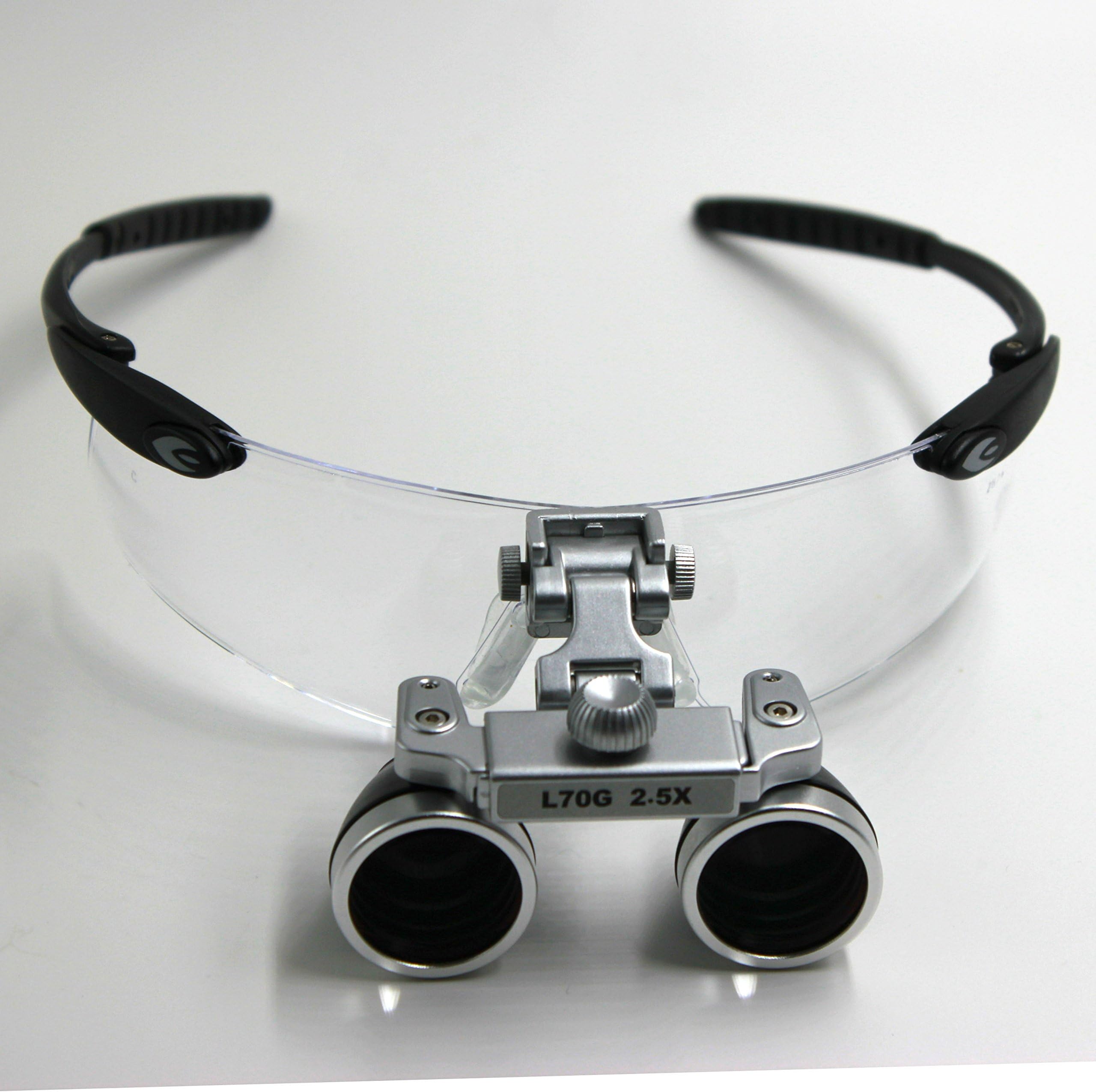 NORTHOPE Brand-Optics Waterproof L70G 2.5X 420mm Surgical Medical Binocular Dental Loupes with Fashion Goggle Frame