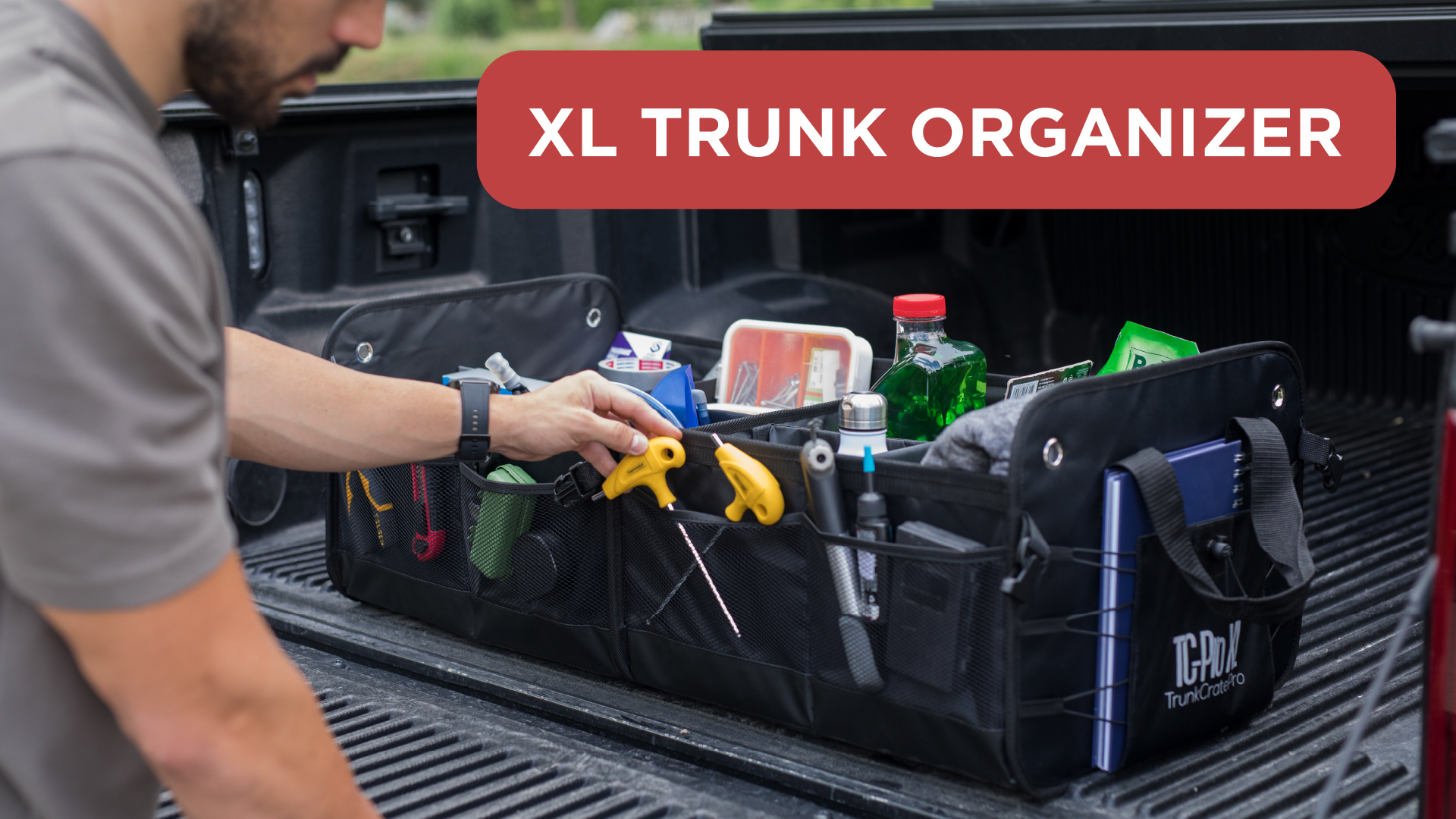 Amazon.com: TRUNKCRATEPRO XL Heavy-Duty Trunk Organizer