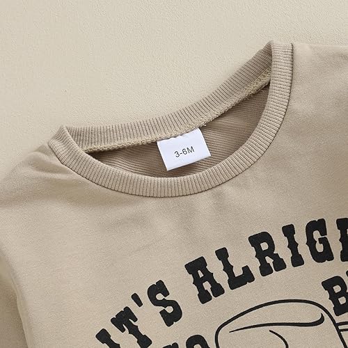 Miniatura 4 de Kaipiclos Ropa para bebé niño, sudadera de manga larga con cuello redondo y estampado de vaca, pantalones largos para correr, otoño, invierno, traje