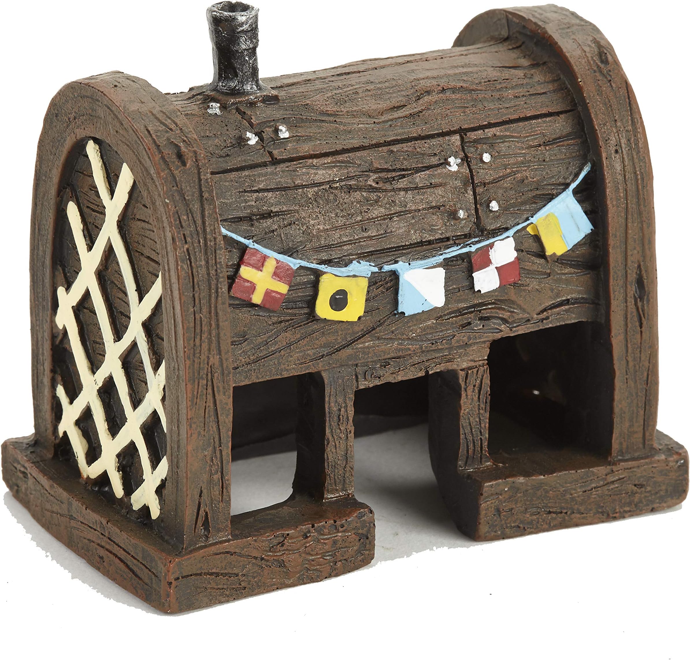 Pet Ting SpongeBob Krusty Krab Ornament Decor Decoration Fish Tank Resin House