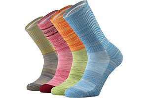 Merino Wool Cushion Crew Socks: Comfort for All Seasons