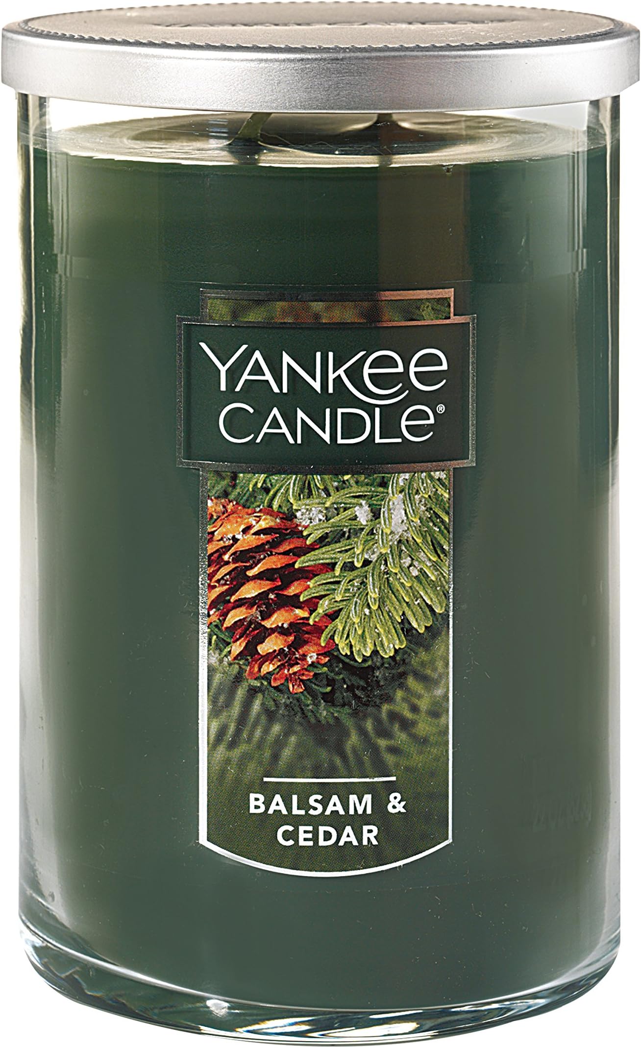 Balsam & Cedar Scented Classic Large 22oz Dual-Wick Tumbler Candle Over 75 Hours Burn Time