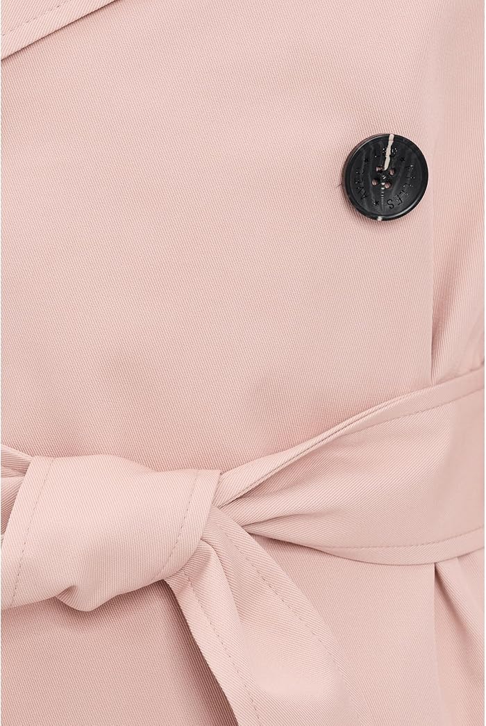 Женские Avec Les Filles Cropped Belted Trench Coat — фото 2
