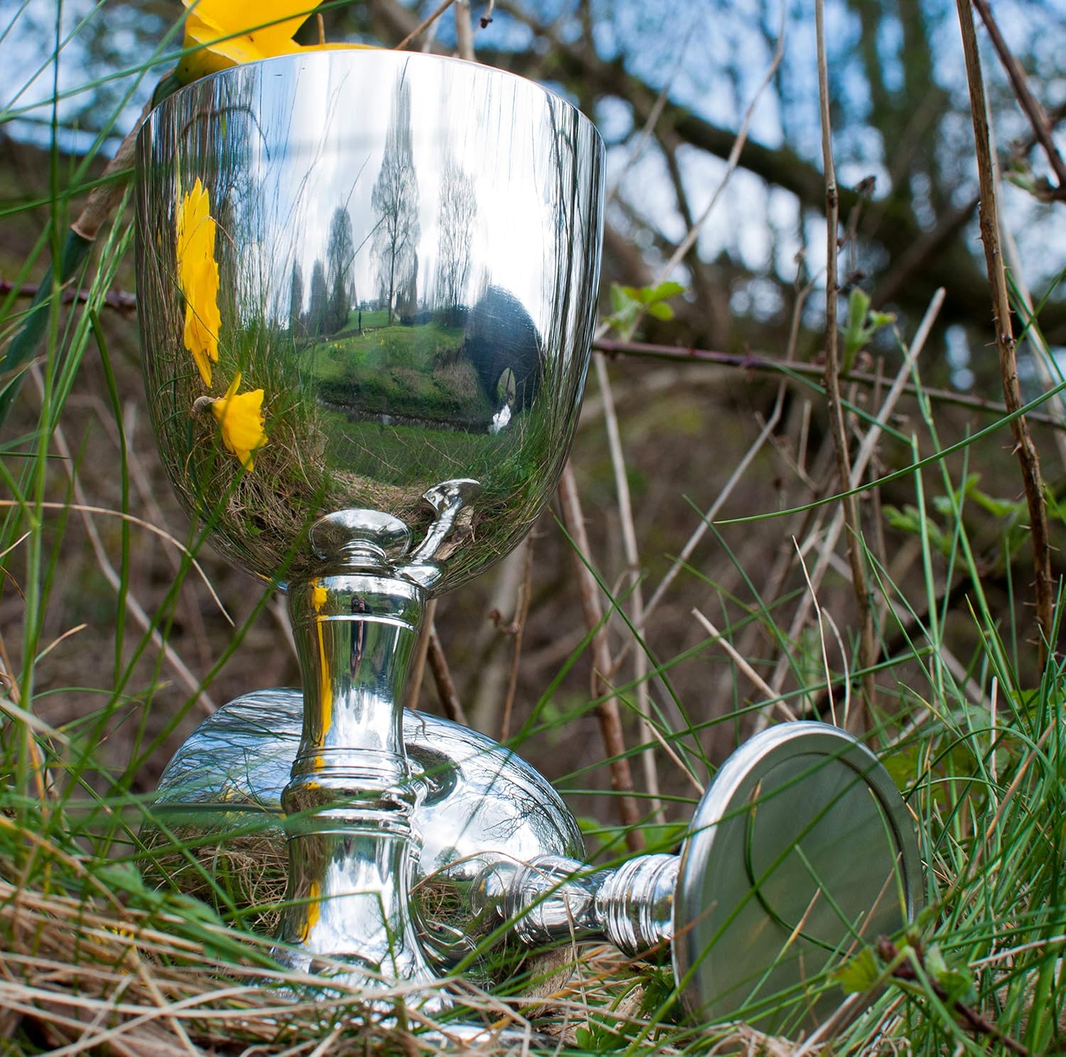 Wentworth Pewter Large Red Wine Pewter Goblet (Red Wine Goblet)