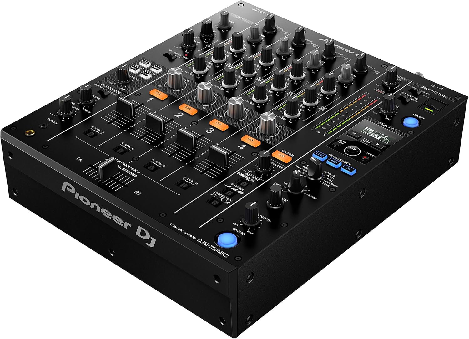 Pioneer DJ DJM-750MK2 4-Channel DJ Mixer