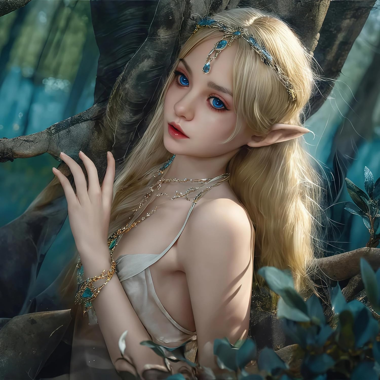 5.0 FT Full Body Sex Dolls for Men, Full Size Sex Doll with Big Boobs & Plump Ass, TPE Silicone Life Size Sex Love Doll Full Body Female Torso Adult Sex Toy Male Masturbator