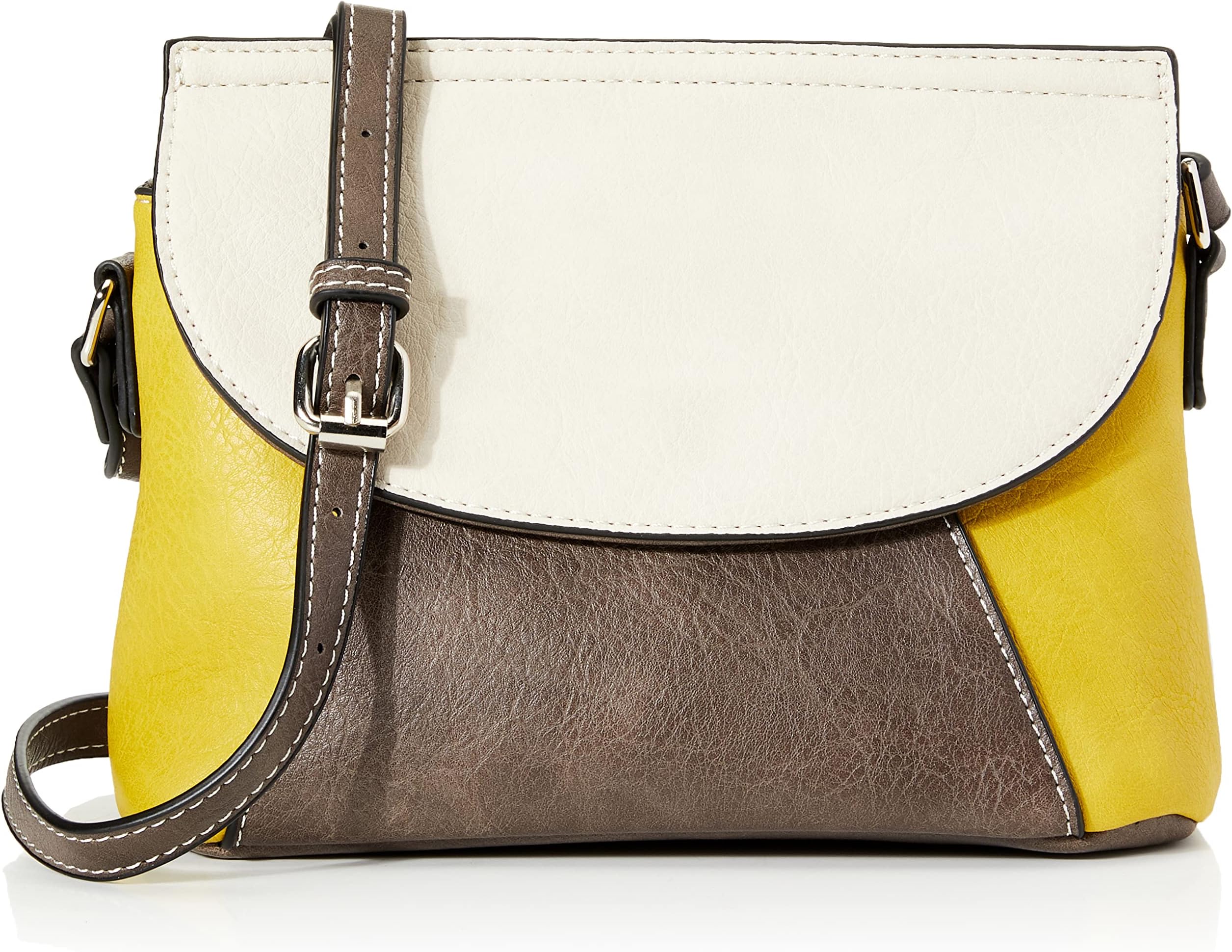 Envy Women's Diana Lime/Brown SHOULDER, Lime/Brown, M UK