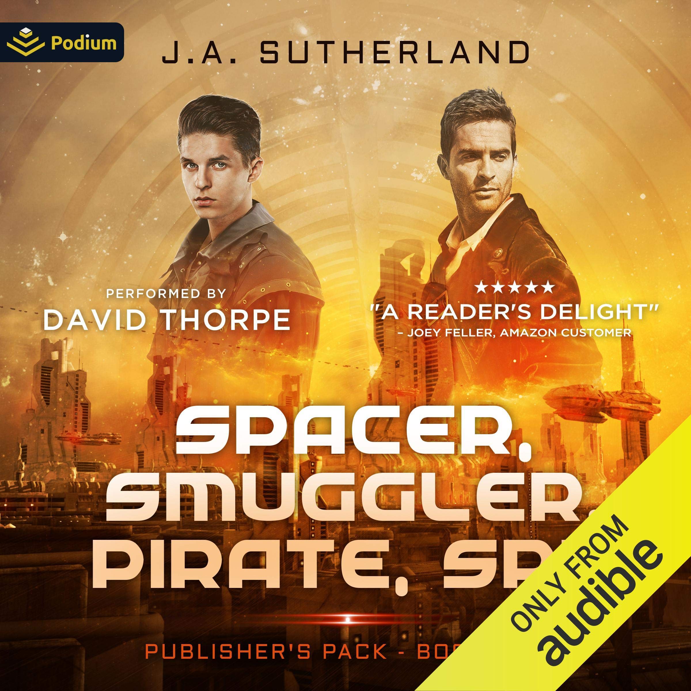 Cover art for Spacer, Smuggler, Pirate, Spy Publisher's Pack