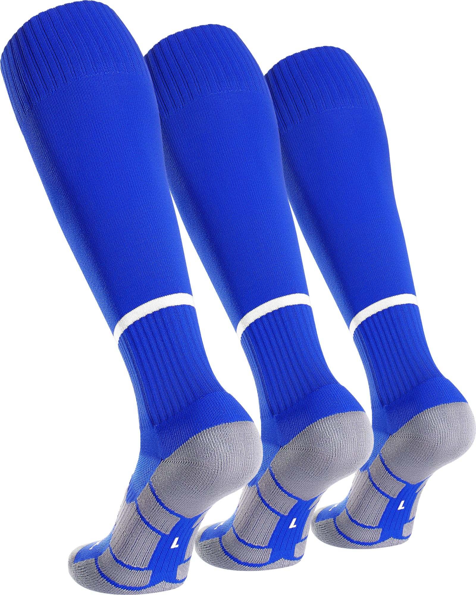 APTESOL Soccer Socks Knee High Team Sport Socks for Kids Youth Adult