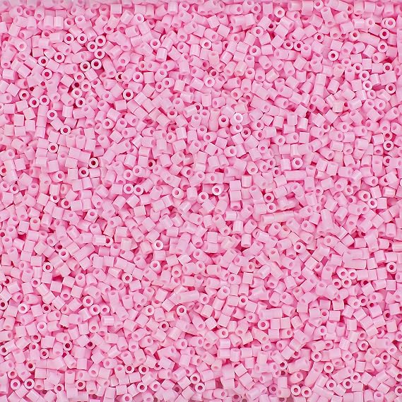 Perler 80-14096 Mini Fuse Bead Craft Supplies, 2000pcs, Light Pink