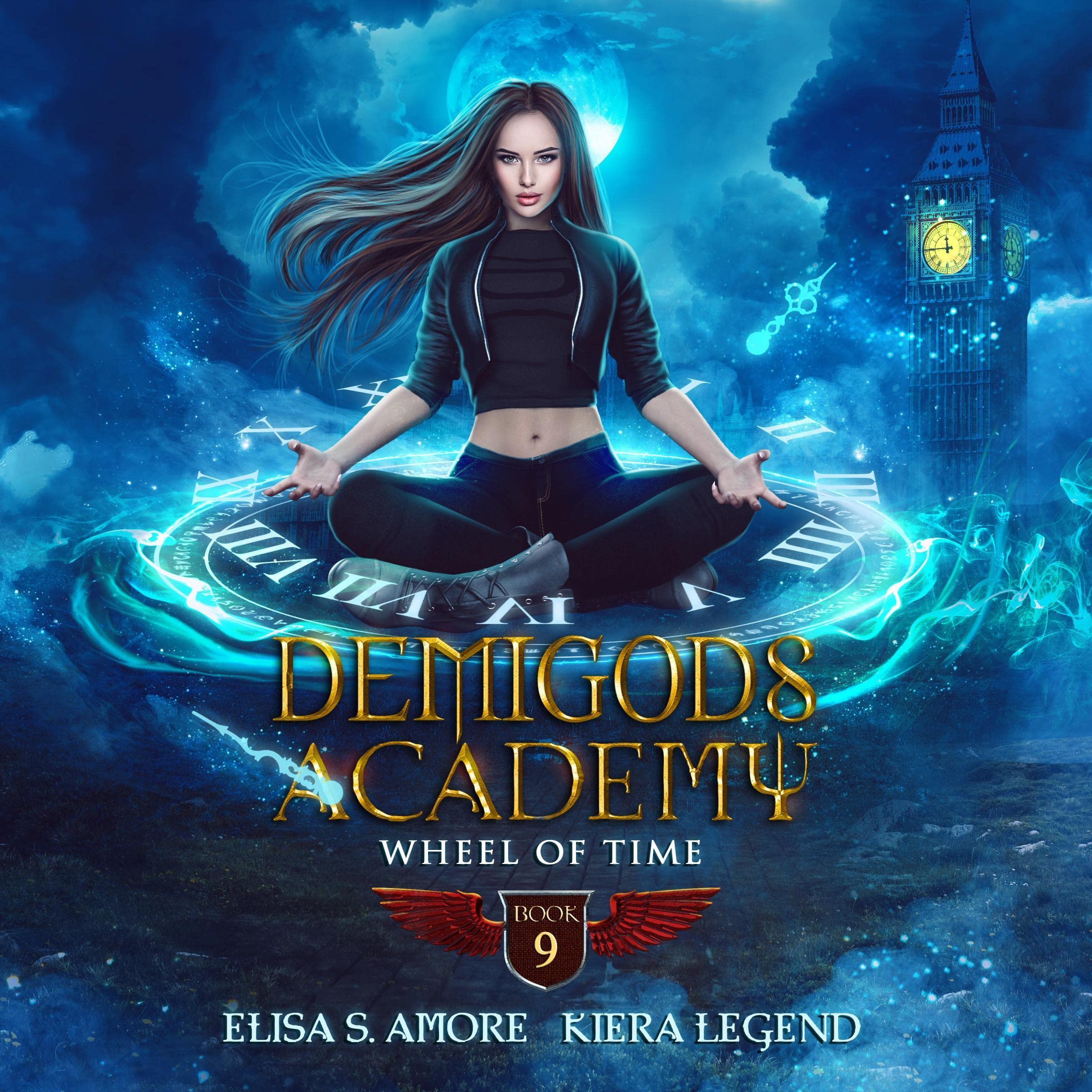 Cover art for Demigods Academy, Book 9