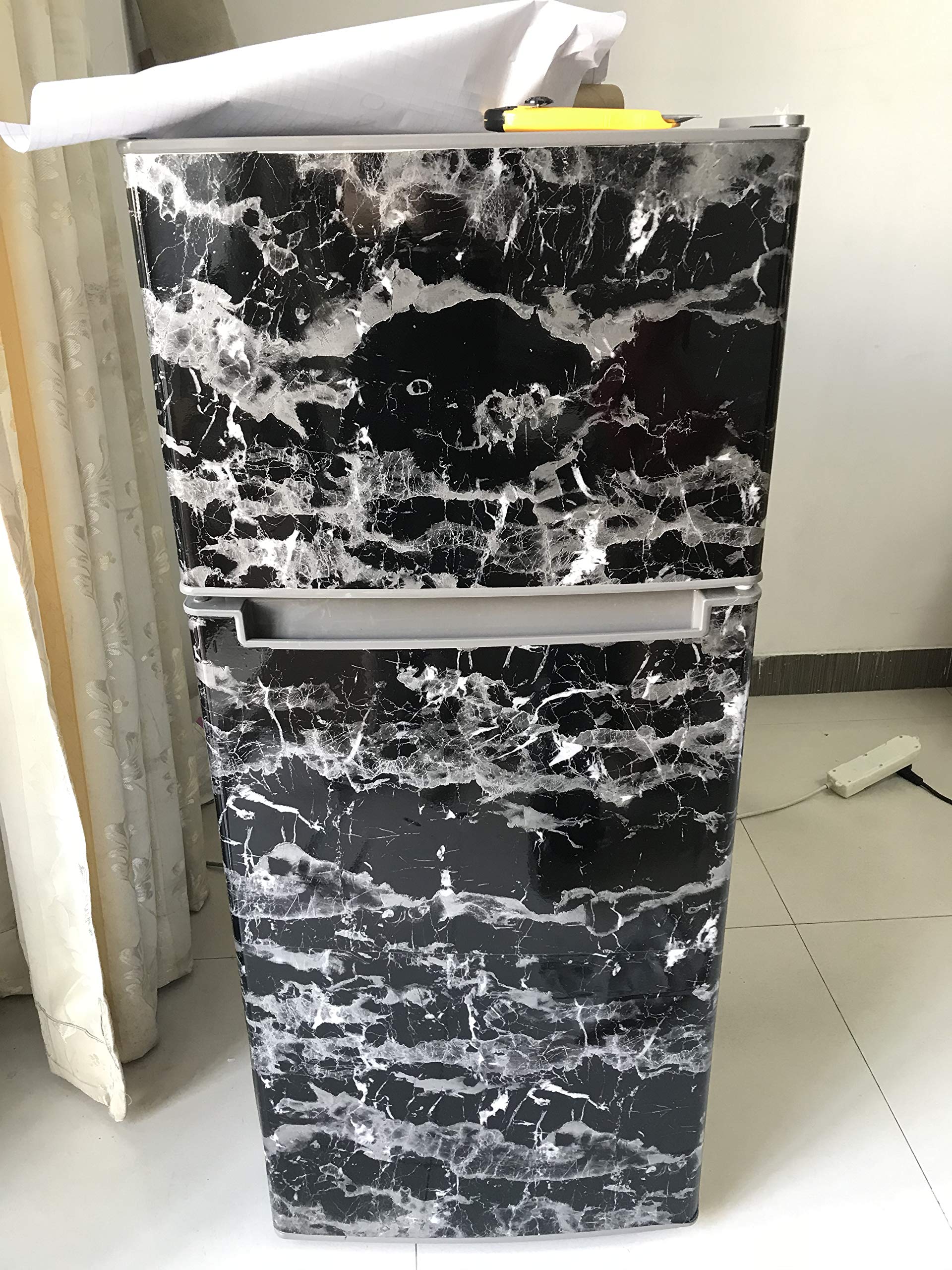 Buy Black Marble Contact Paper Marble Countertop Peel and Stick