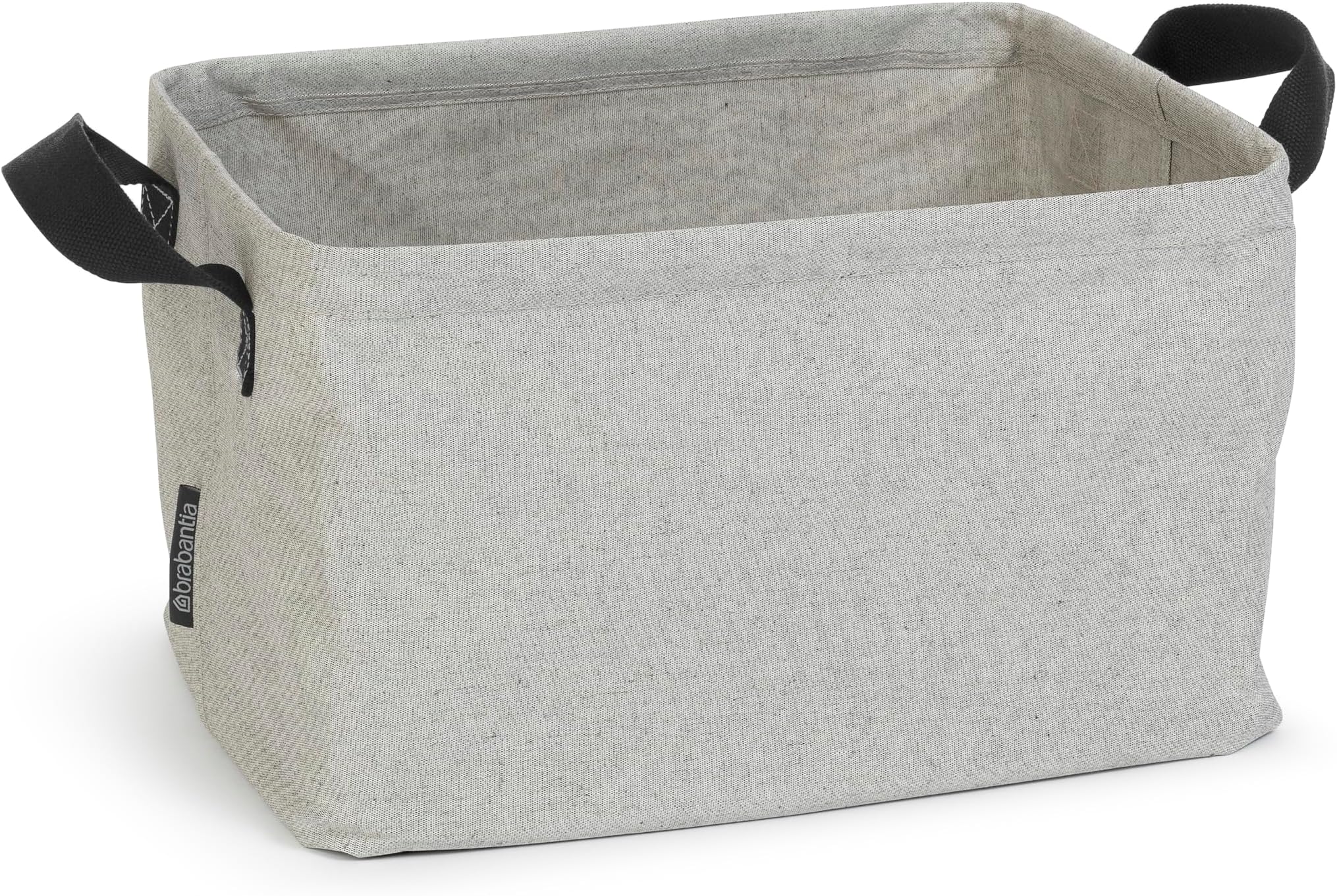 Foldable Laundry Basket - Compact Storage Box - Water Resistant Coating - Multi-Functional - Laundry Hamper - Bathroom - Collapsible - Grey - 9 Gal