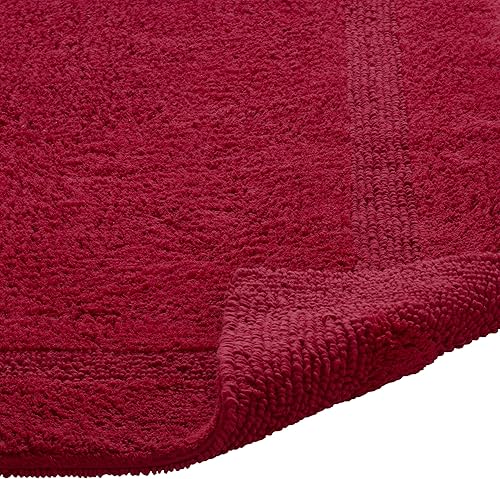 Miniatura 10 de Better Trends Lux Collection - Tapetes de baño 100 % algodón, color arena, acolchonados, reversibles, absorbentes, lavables a máquina, para suelo de