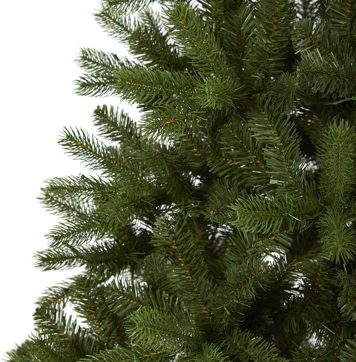 Nearly Natural 6ft. New Haven Spruce Natural Look Artificial Christmas Tree with 350 LED Lights