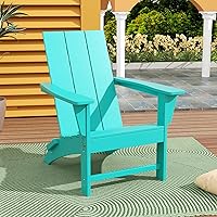 Vista 34 de WestinTrends Ashore Modern - Silla plegable Adirondack para exteriores (juego de 2), color lima